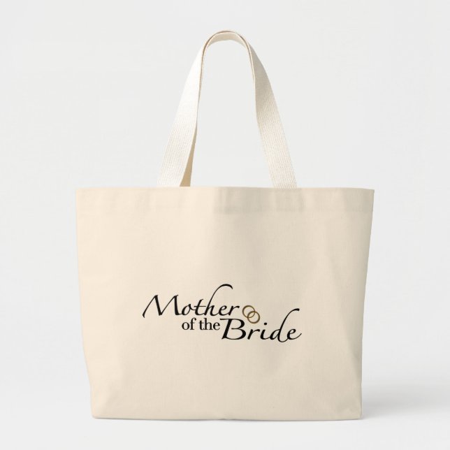 Mother Of The Bride 2 Large Tote Bag (Front)