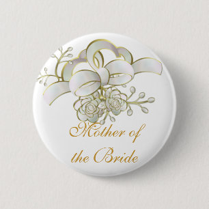 Mother of the Bride 6 Cm Round Badge