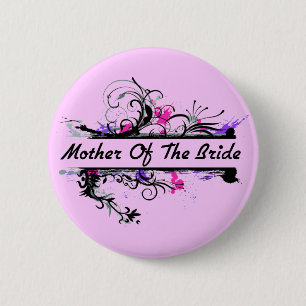 Mother Of The Bride 6 Cm Round Badge