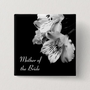 Mother of the Bride Alstroemeria Lily Button