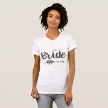 Mother of the Bride Arrow T-Shirt<br><div class="desc">Mother of the Bride Arrow T-Shirt. Arrow is removable.</div>