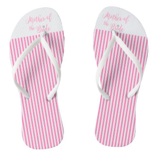 Mother of the Bride, Bridal,Wedding, Pink Cute Jandals