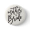 Mother Of The Bride Brush Wedding Bridal Button