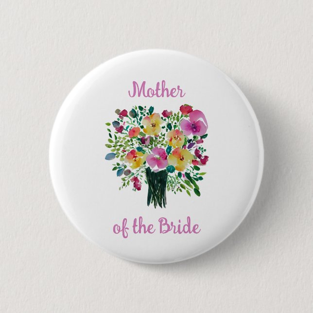 Mother of the bride button (Front)