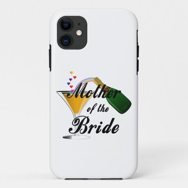 Mother Of The Bride Champagne Toast Case-Mate iPhone Case (Back)