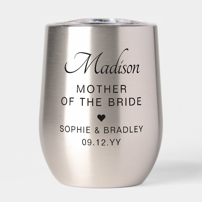 Mother of the Bride Custom Personalised Wedding (Front)