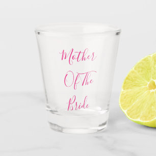 Mother Of The Bride Elegant Gift Wedding Favour Shot Glass
