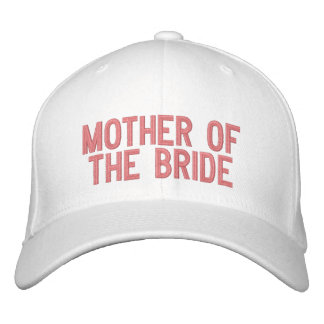 Mother of the Bride Embroidered Hat