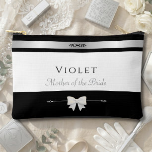 Mother of the Bride Gift Elegant Custom Makeup Accessory Pouch