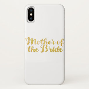 Mother of the bride gold Case-Mate iPhone case