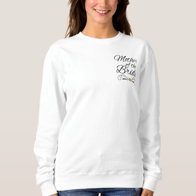 Mother Of The Bride - Heart Of Gold Sweatshirt (Front)