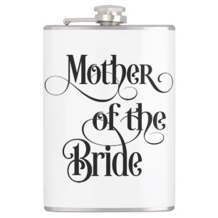 Mother of the Bride Hip Flask