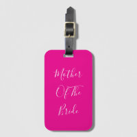 Mother Of The Bride Hot Pink Wedding Gift Favour