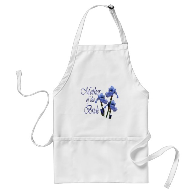 Mother of the Bride/ Iris Standard Apron (Front)