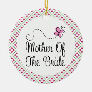 Mother of the Bride Keepsake Ornament Gift