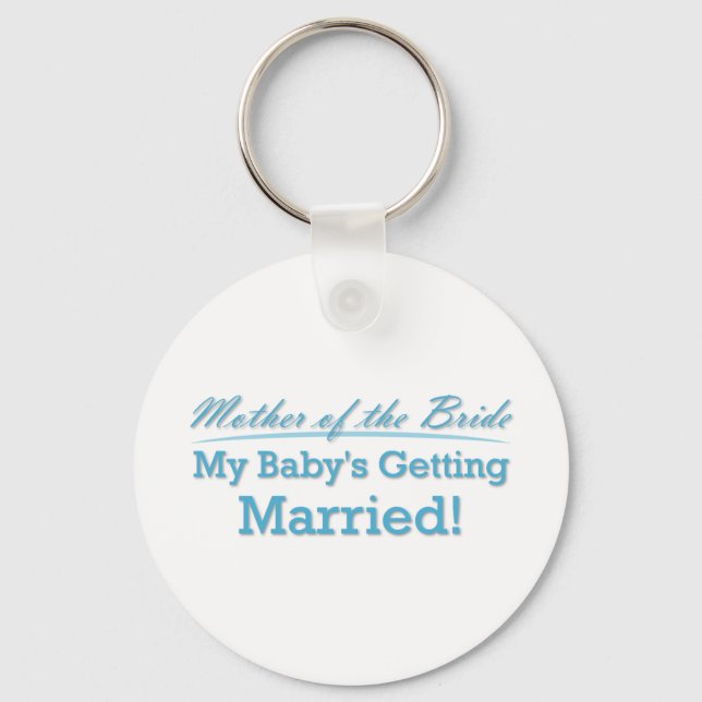 Mother of the Bride Key Ring (Front)