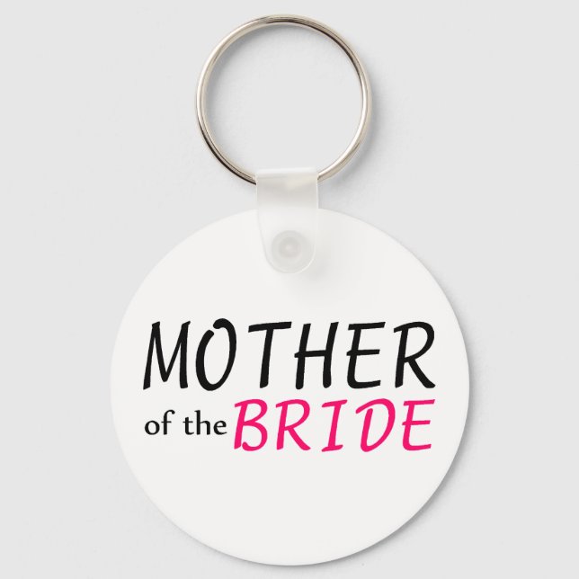 Mother Of The Bride Key Ring (Front)