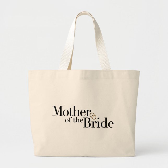 Mother Of The Bride Large Tote Bag (Front)
