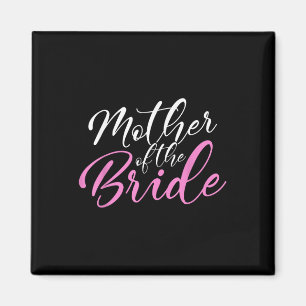 Mother Of The Bride Matching Wedding Party Magnet