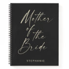 Mother of the Bride Minimalist Personalised Black