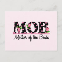 Mother of the Bride (MOD) Tulip Lettering