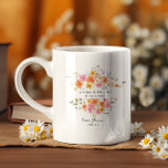 Mother of the Bride Mug | Thank You<br><div class="desc">Celebrate the Mother of the Bride (or customise to say Groom) with this Gorgeous Coffee Mug. This will make a fabulous addition to the wedding party gifts and make your mum or mother-in-law feel very special! Write a personal and heartfelt message for your mother-in-law on your wedding day. Add your...</div>