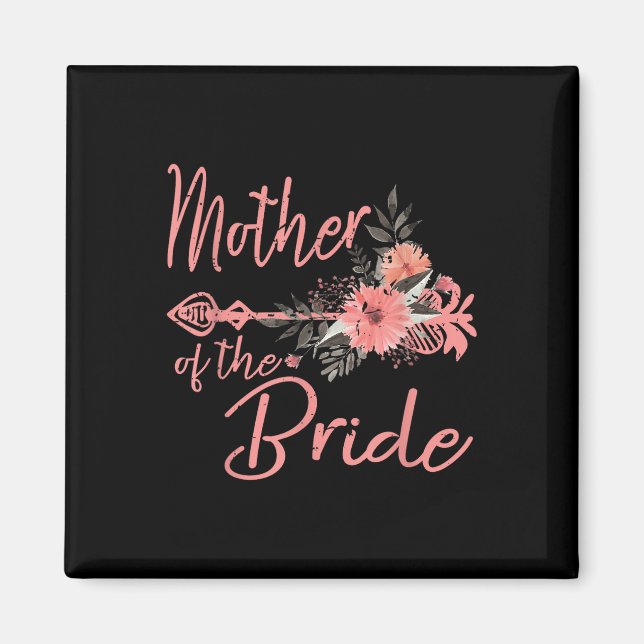 Mother Of The Bride Mum Wedding  Magnet (Front)