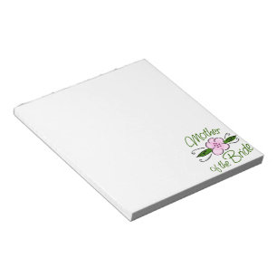 Mother of the Bride Notepad