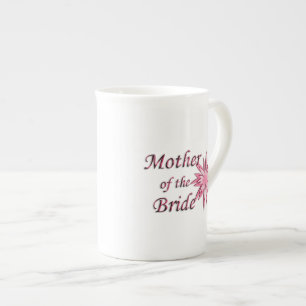Mother of The Bride Pink Bone China Mug