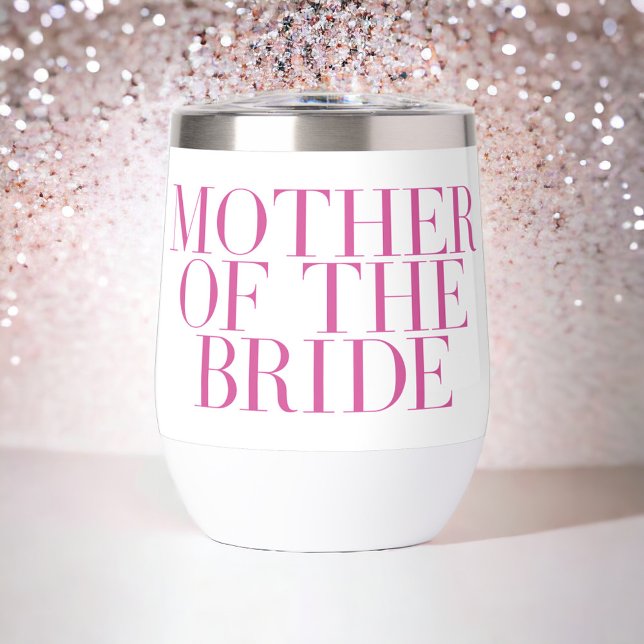Mother of the Bride Pink Modern Elegant Custom  (Creator Uploaded)