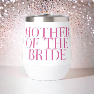 Mother of the Bride Pink Modern Elegant Custom 
