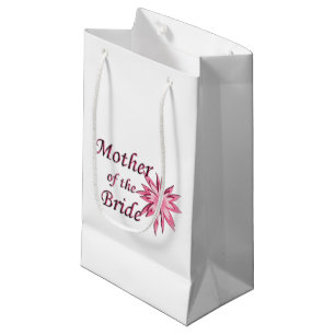 Mother of The Bride Pink Small Gift Bag