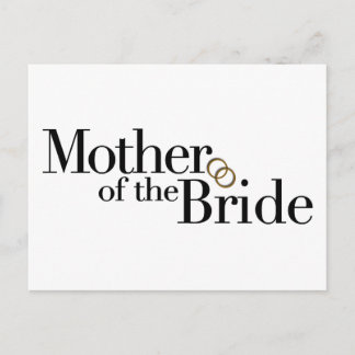 Mother Of The Bride Postcard