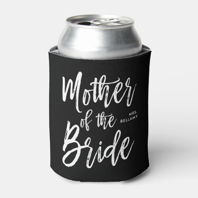 Mother of the Bride | Script Style Custom Wedding Can Cooler (Can Front)