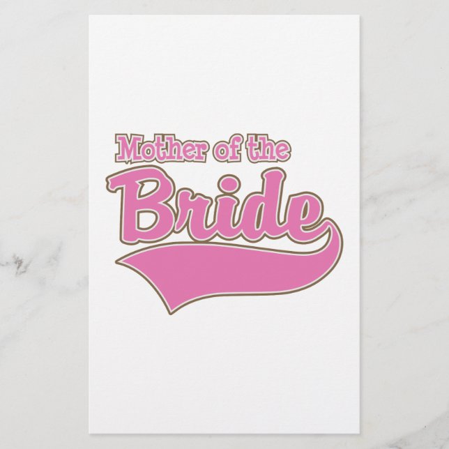 Mother of the Bride Stationery (Front)