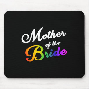 Mother Of The Bride Tee Gay Lesbian Lgbt Bridal Pa Mouse Pad