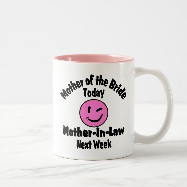 Mother of the Bride Two-Tone Coffee Mug (Right)