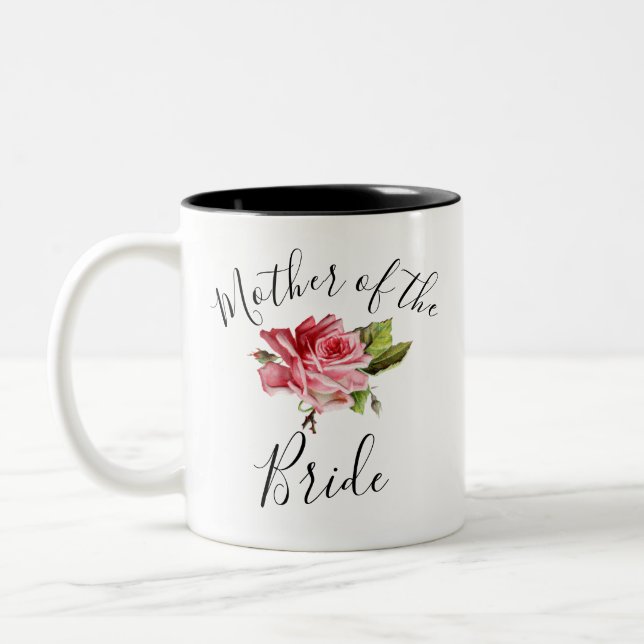 Mother of the Bride Two-Tone Coffee Mug (Left)