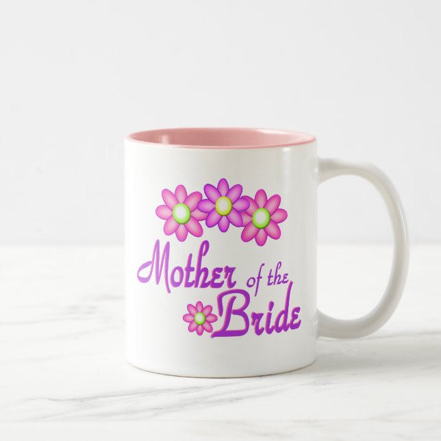 Mother of the Bride Two-Tone Coffee Mug (Right)