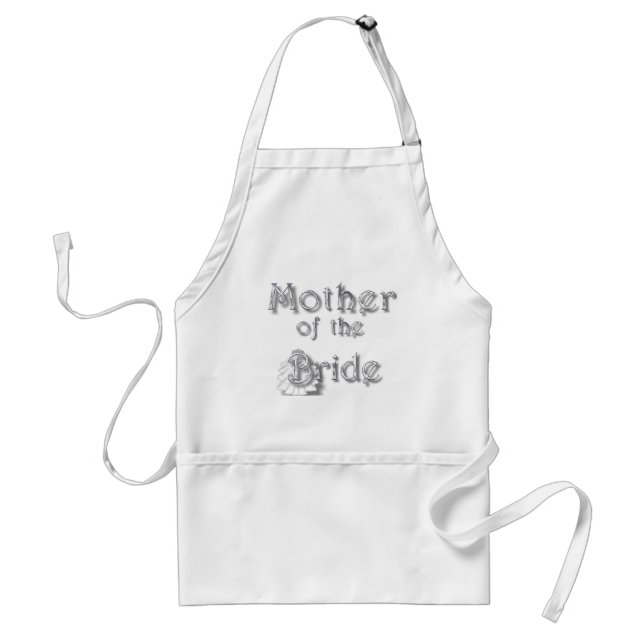 ♥ Mother of the Bride ♥ Very Pretty Design ♥ Standard Apron (Front)