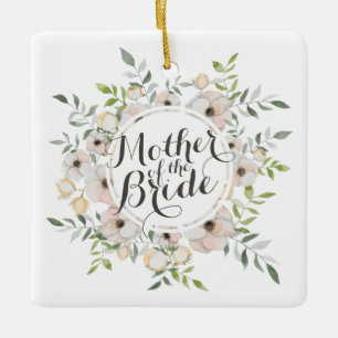 Mother of the Bride Watercolor   Ornament