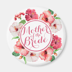 Mother of the Bride Watercolor Wedding Magnet