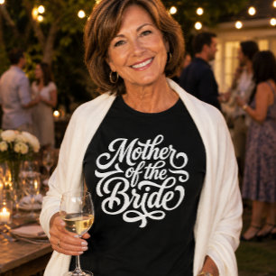Mother of the Bride Wedding Celebration T-Shirt