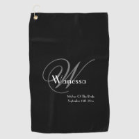 Mother Of The Bride Wedding Gift Elegant Monogram 
