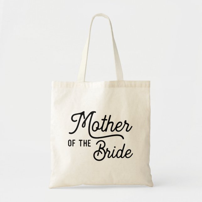 Mother of the Bride Wedding Gift Tote Bag (Front)