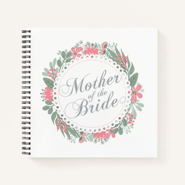 Mother of the Bride Wedding | Guestbook Notebook (Front)