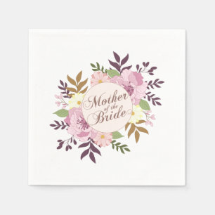 Mother of the Bride Wedding Napkin