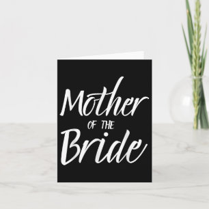 Mother Of The Bride Wedding Shower Bridal Party Mo Card