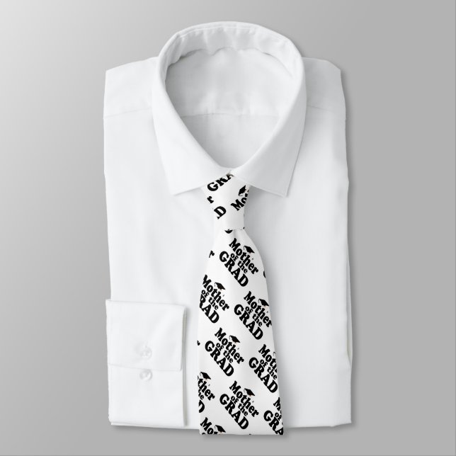 Mother of the Grad Graduation Tie (Tied)