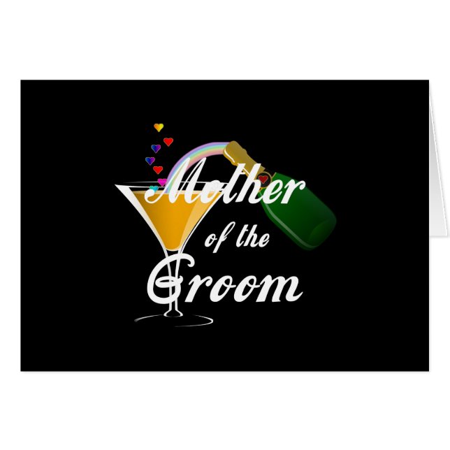 Mother of the Groom Champagne Toast (Front Horizontal)